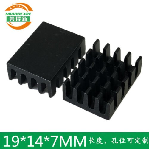 IC / MOSFET Heat Sink 19 × 14 × 7 mm - aluminum heat sink, wholesale from MX Heatsink