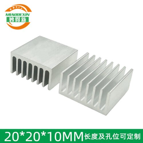 IC / MOSFET Heat Sink 20 × 20 × 10 mm - aluminum heat sink, wholesale from MX Heatsink