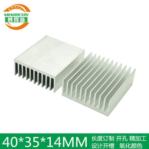 Aluminum Heat Sink 40 × 35 × 14 mm - aluminum heat sink, wholesale from MX Heatsink
