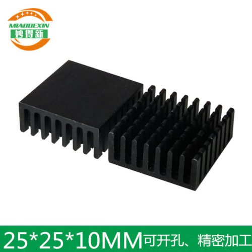 IC / MOSFET Heat Sink 25 × 25 × 10 mm - aluminum heat sink, wholesale from MX Heatsink