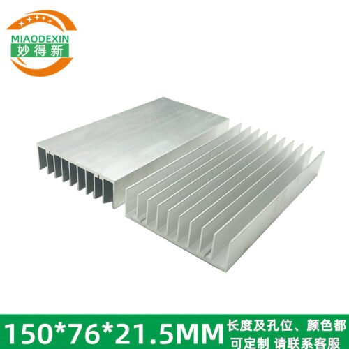Aluminum Heat Sink 150 × 76 × 21.5 mm Aluminum Heat Sink 150 × 76 × 21.5 mm - aluminum heat sink, wholesale from MX Heatsink
