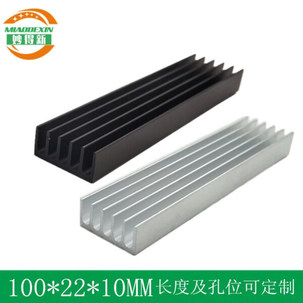 IC / MOSFET Heat Sink 100 × 22 × 10 mm IC / MOSFET Heat Sink 100 × 22 × 10 mm - aluminum heat sink, wholesale from MX Heatsink