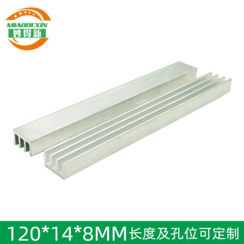 Aluminum Heat Sink 120 × 14 × 8 mm Aluminum Heat Sink 120 × 14 × 8 mm - aluminum heat sink, wholesale from MX Heatsink