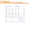 IC / MOSFET Heat Sink 60 × 20 × 16 mm - product detail view