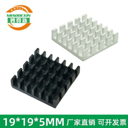 IC / MOSFET Heat Sink 19 × 19 × 5 mm - aluminum heat sink, wholesale from MX Heatsink