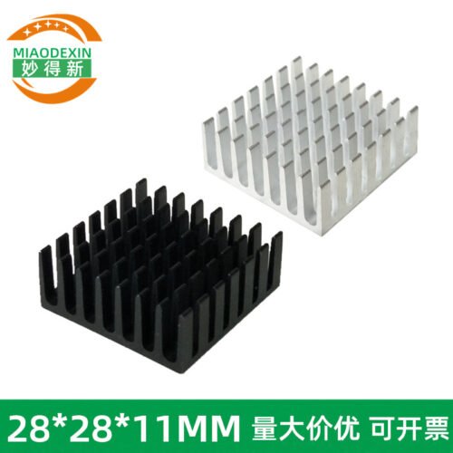 IC / MOSFET Heat Sink 28 × 28 × 11 mm - aluminum heat sink, wholesale from MX Heatsink