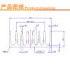 IC / MOSFET Heat Sink 28 × 28 × 11 mm IC / MOSFET Heat Sink 28 × 28 × 11 mm - product detail view