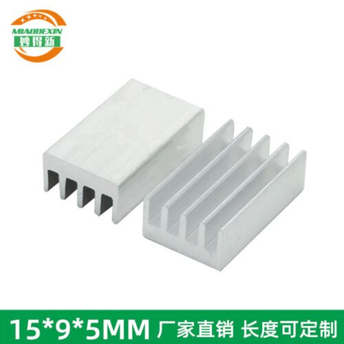Aluminum Heat Sink 15 × 9 × 5 mm - aluminum heat sink, wholesale from MX Heatsink