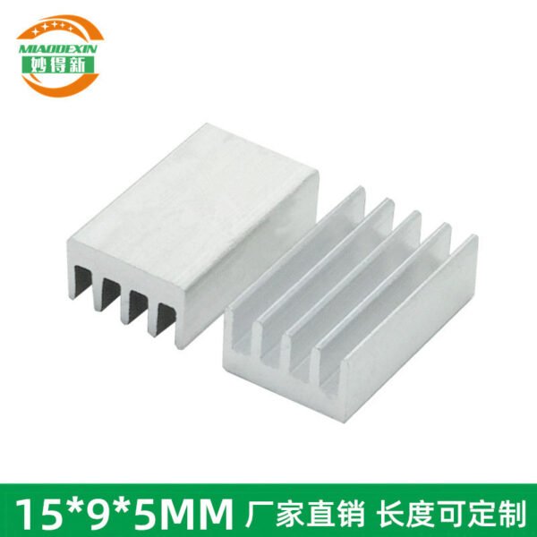 Aluminum Heat Sink 15 × 9 × 5 mm Aluminum Heat Sink 15 × 9 × 5 mm - aluminum heat sink, wholesale from MX Heatsink