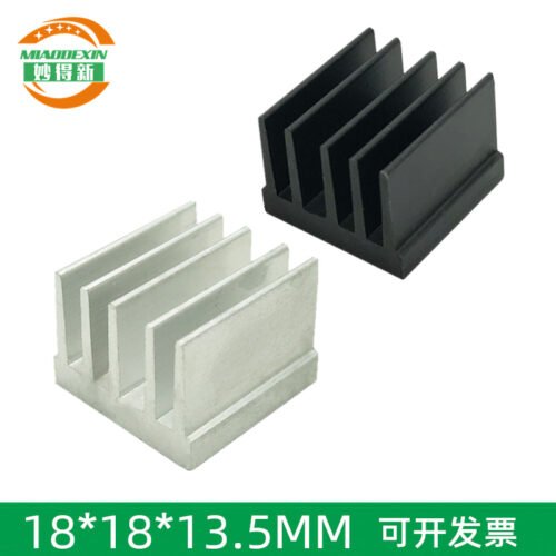 IC / MOSFET Heat Sink 18 × 18 × 13.5 mm - aluminum heat sink, wholesale from MX Heatsink