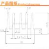 IC / MOSFET Heat Sink 18 × 18 × 13.5 mm - product detail view