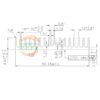 Aluminum Heat Sink 60 × 60 × 10 mm Aluminum Heat Sink 60 × 60 × 10 mm - product detail view