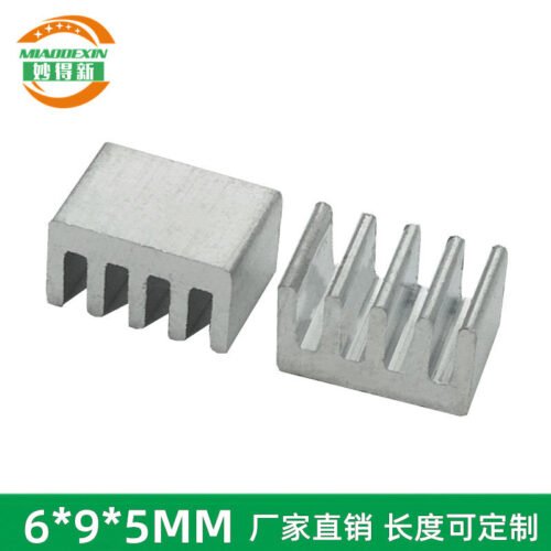 IC / MOSFET Heat Sink 6 × 9 × 5 mm IC / MOSFET Heat Sink 6 × 9 × 5 mm - aluminum heat sink, wholesale from MX Heatsink