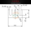 IC / MOSFET Heat Sink 6 × 9 × 5 mm IC / MOSFET Heat Sink 6 × 9 × 5 mm - product detail view