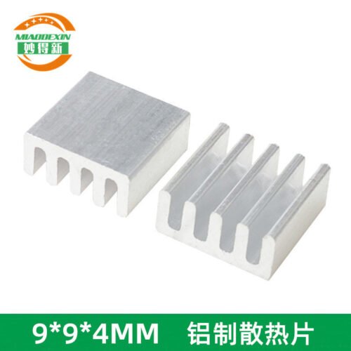 IC / MOSFET Heat Sink 9 × 9 × 4 mm IC / MOSFET Heat Sink 9 × 9 × 4 mm - aluminum heat sink, wholesale from MX Heatsink
