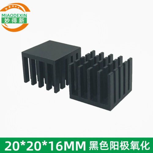 IC / MOSFET Heat Sink 20 × 20 × 16 mm - aluminum heat sink, wholesale from MX Heatsink