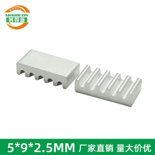 IC / MOSFET Heat Sink 5 × 9 × 2.5 mm — Slim IC / MOSFET Heat Sink 5 × 9 × 2.5 mm — Slim - aluminum heat sink, wholesale from MX Heatsink