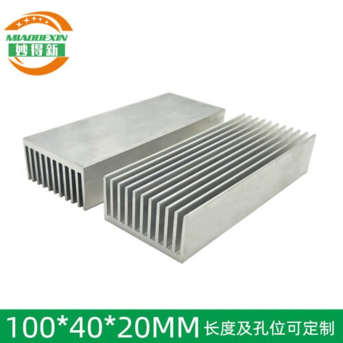 Aluminum Heat Sink 100 × 40 × 20 mm - aluminum heat sink, wholesale from MX Heatsink
