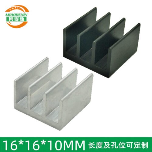 IC / MOSFET Heat Sink 16 × 16 × 10 mm - aluminum heat sink, wholesale from MX Heatsink