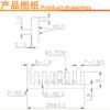 IC / MOSFET Heat Sink 40 × 28 × 8 mm - product detail view