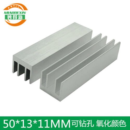 IC / MOSFET Heat Sink 50 × 13 × 11 mm - aluminum heat sink, wholesale from MX Heatsink