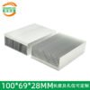 Aluminum Heat Sink 100 × 69 × 28 mm — Dense Fins - aluminum heat sink, wholesale from MX Heatsink
