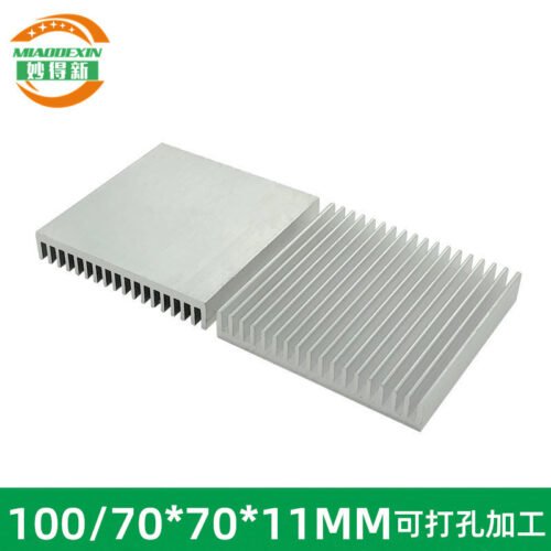 Aluminum Heat Sink 70 × 70 × 11 mm Aluminum Heat Sink 70 × 70 × 11 mm - aluminum heat sink, wholesale from MX Heatsink
