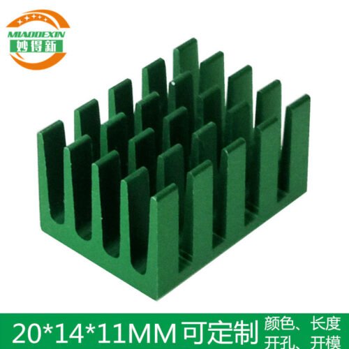 IC / MOSFET Heat Sink 20 × 14 × 11 mm - aluminum heat sink, wholesale from MX Heatsink