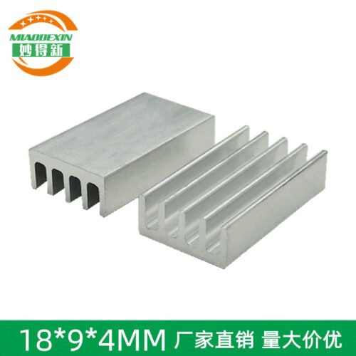 IC / MOSFET Heat Sink 18 × 9 × 4 mm - aluminum heat sink, wholesale from MX Heatsink