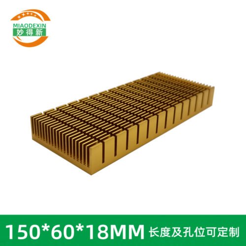 Aluminum Heat Sink 150 × 60 × 18 mm Aluminum Heat Sink 150 × 60 × 18 mm - aluminum heat sink, wholesale from MX Heatsink
