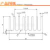 IC / MOSFET Heat Sink 20 × 20 × 10 mm — with Thermal Tape, Black Anodized - product detail view