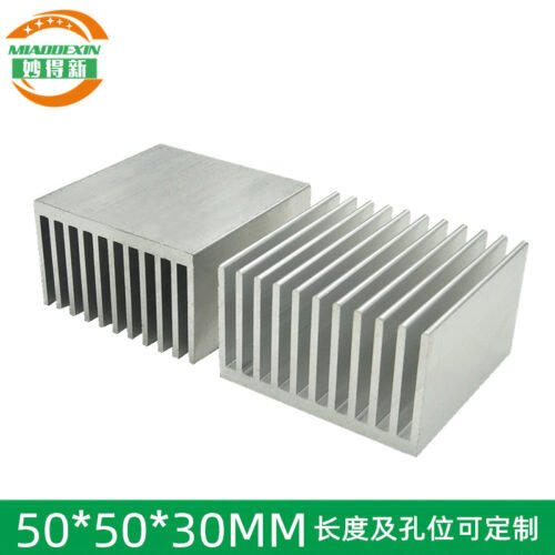 IC / MOSFET Heat Sink 50 × 50 × 30 mm — High Power - aluminum heat sink, wholesale from MX Heatsink