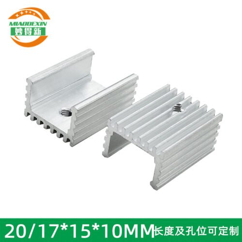 TO-220 Heat Sink 20 × 15 × 10 mm - aluminum heat sink, wholesale from MX Heatsink