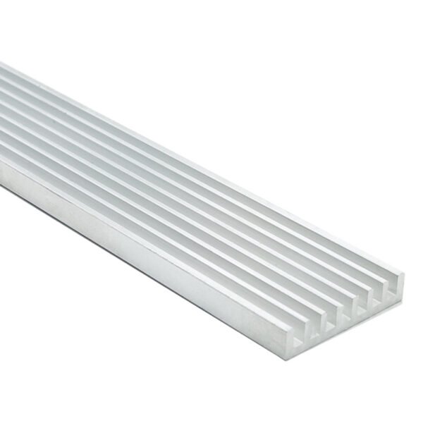 Aluminum Heat Sink 250 × 25 × 5 mm - product detail view