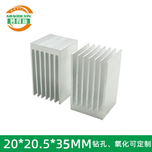 IC / MOSFET Heat Sink 20 × 20.5 × 35 mm IC / MOSFET Heat Sink 20 × 20.5 × 35 mm - aluminum heat sink, wholesale from MX Heatsink