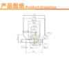 IC / MOSFET Heat Sink 13 × 18 × 6 mm - product detail view