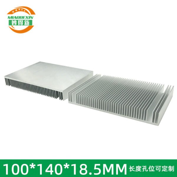 Aluminum Heat Sink 100 × 140 × 18.5 mm — High Power Aluminum Heat Sink 100 × 140 × 18.5 mm — High Power - aluminum heat sink, wholesale from MX Heatsink