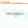 Aluminum Heat Sink 100 × 140 × 18.5 mm — High Power Aluminum Heat Sink 100 × 140 × 18.5 mm — High Power - product detail view