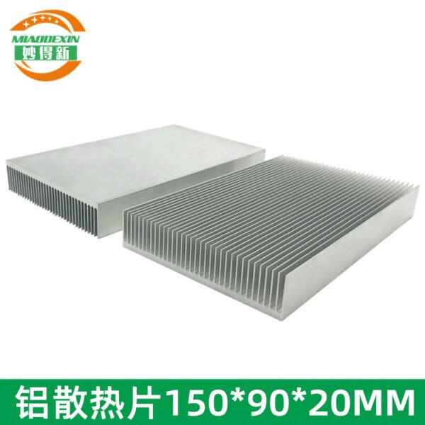 Aluminum Heat Sink 150 × 90 × 20 mm — Dense Fins, High Power - aluminum heat sink, wholesale from MX Heatsink