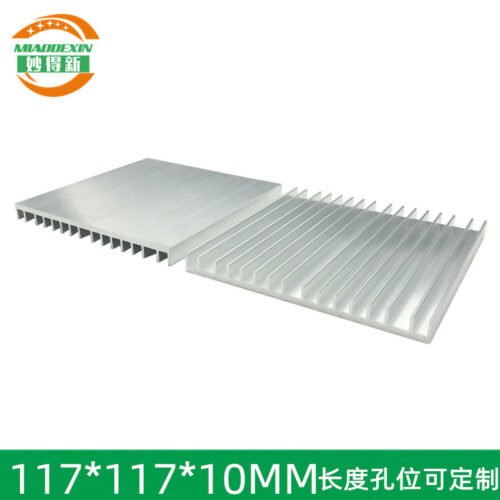 Aluminum Heat Sink 117 × 117 × 10 mm — Slim Aluminum Heat Sink 117 × 117 × 10 mm — Slim - aluminum heat sink, wholesale from MX Heatsink