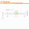 Aluminum Heat Sink 117 × 117 × 10 mm — Slim Aluminum Heat Sink 117 × 117 × 10 mm — Slim - product detail view