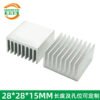 IC / MOSFET Heat Sink 28 × 28 × 15 mm - aluminum heat sink, wholesale from MX Heatsink