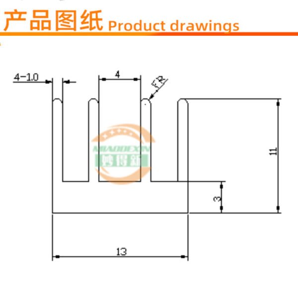 IC / MOSFET Heat Sink 22 × 13 × 11 mm IC / MOSFET Heat Sink 22 × 13 × 11 mm - product detail view