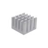 IC / MOSFET Heat Sink 14 × 14 × 10 mm — Black Anodized - product detail view