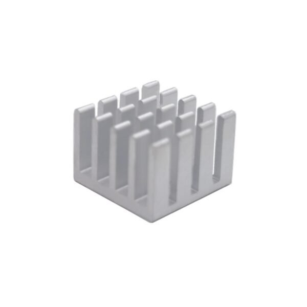 IC / MOSFET Heat Sink 14 × 14 × 10 mm — Black Anodized - product detail view