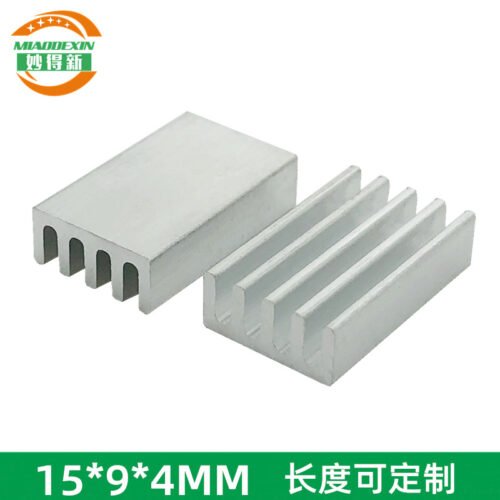 Aluminum Heat Sink 15 × 9 × 4 mm Aluminum Heat Sink 15 × 9 × 4 mm - aluminum heat sink, wholesale from MX Heatsink
