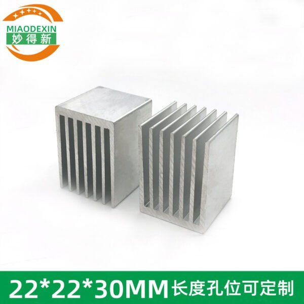 IC / MOSFET Heat Sink 22 × 22 × 30 mm IC / MOSFET Heat Sink 22 × 22 × 30 mm - aluminum heat sink, wholesale from MX Heatsink