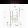IC / MOSFET Heat Sink 22 × 22 × 30 mm IC / MOSFET Heat Sink 22 × 22 × 30 mm - product detail view