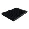 626778660801_4 Aluminum Heat Sink 80 × 80 × 10 mm — Black Anodized - product detail view