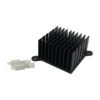 661041424646_3 Northbridge / Chipset Heat Sink 38 × 38 × 23 mm — Black Anodized, with Mounting Holes - product detail view